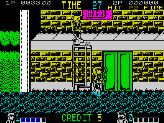 Double Dragon screenshot 3 for ZX Spectrum